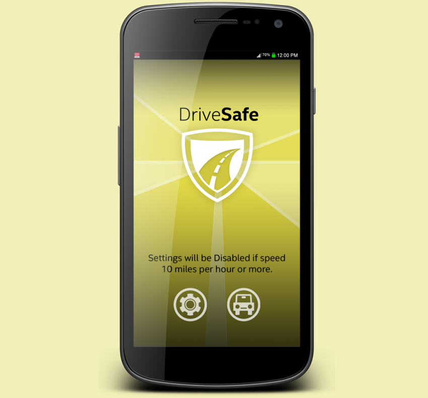 McAfee Mobile: DriveSafe