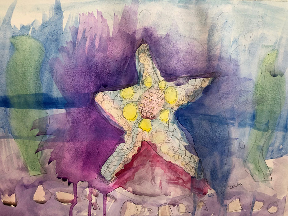 Diana Starfish artwork full size
