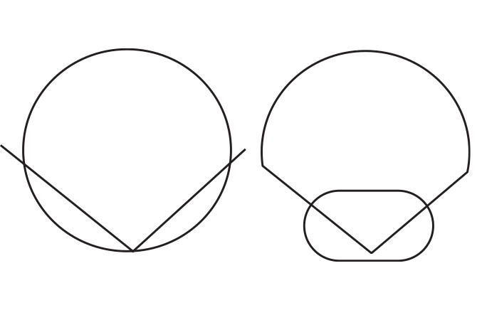 Shape construction example