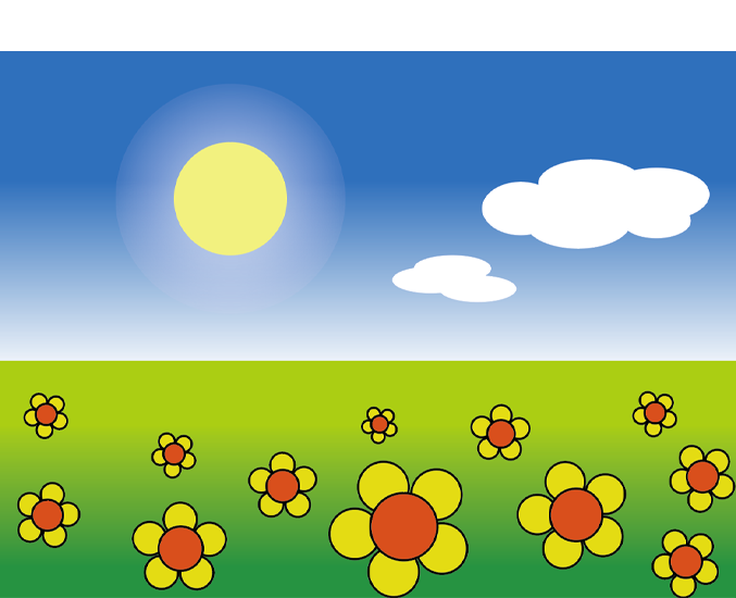 Landscape orientation example