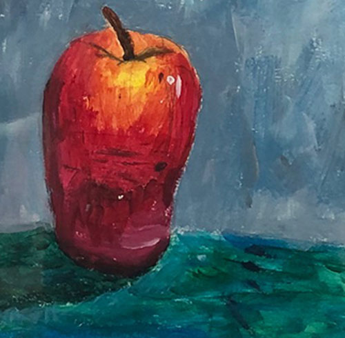 Noor Rad apple artwork