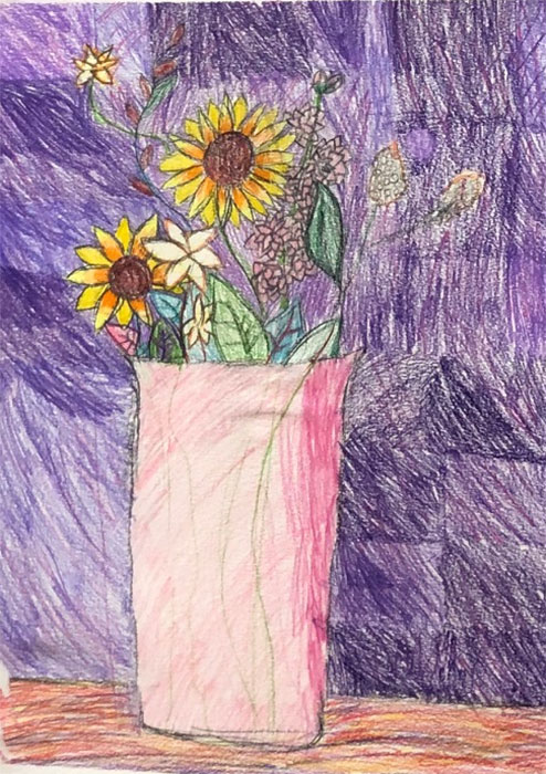 Noor Sunflowers artwork full size