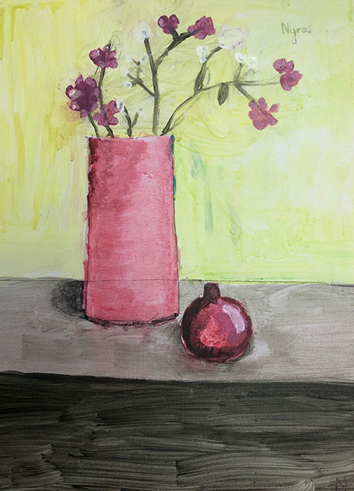 Nyra Pomegranate artwork full size