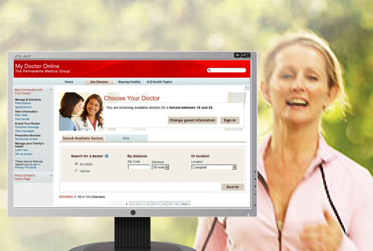 Kaiser Permanente web experiences